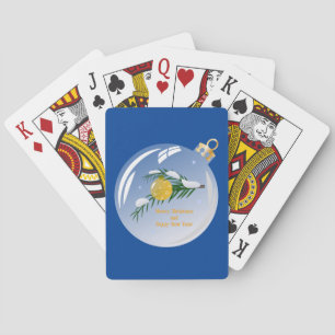 Baraja De Cartas Navidades decorados se ramifican en baudible