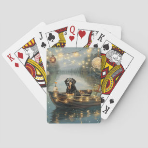 Baraja De Cartas Navidades del atún rojo