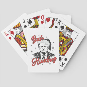 Baraja De Cartas Navidades del Día de la Inauguración de Trump