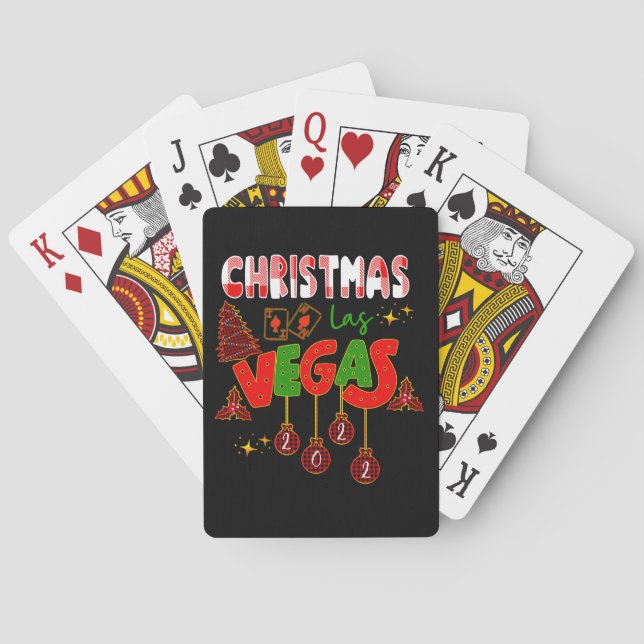 Baraja De Cartas Navidades del grupo Las Vegas coincidiendo con la  (Reverso)