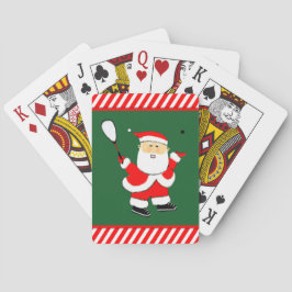 Baraja De Cartas Navidades del jugador de squash