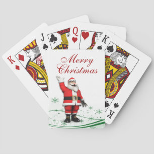 Baraja De Cartas Navidades del personalizado Santa Claus