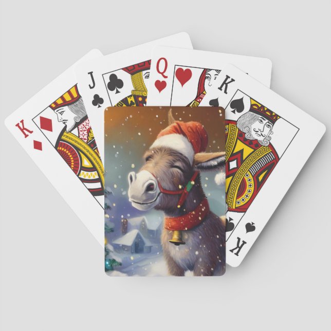 Baraja De Cartas Navidades Donkey (1) (Reverso)