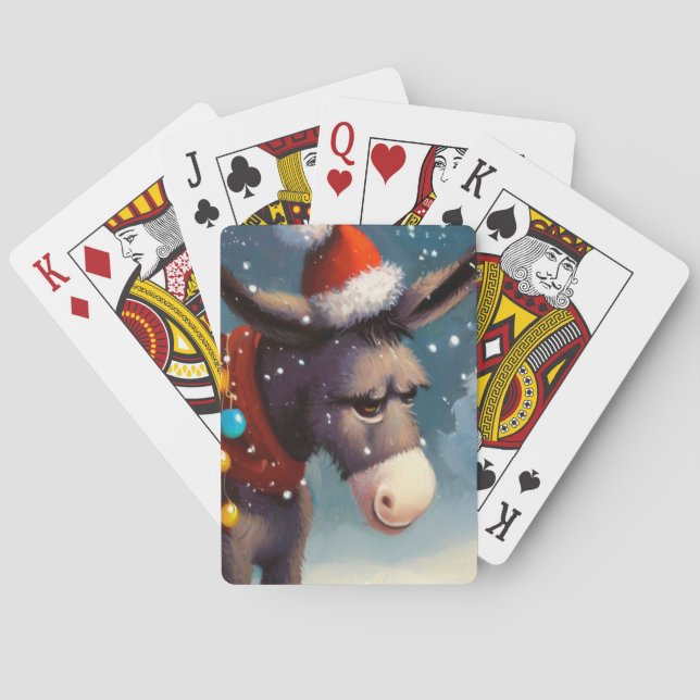 Baraja De Cartas Navidades Donkey (2) (Reverso)