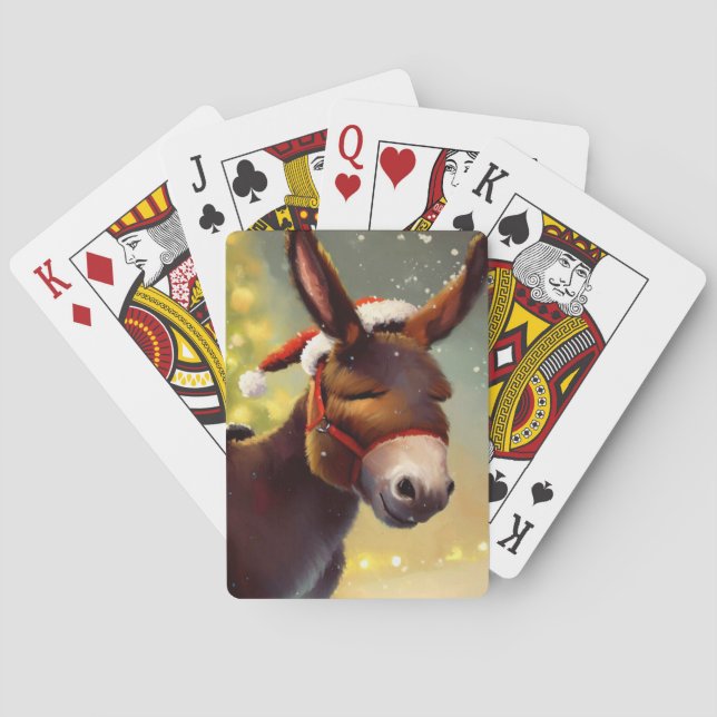 Baraja De Cartas Navidades Donkey (4) (Reverso)