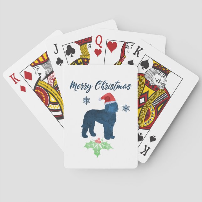 Baraja De Cartas Navidades Doodle (Reverso)