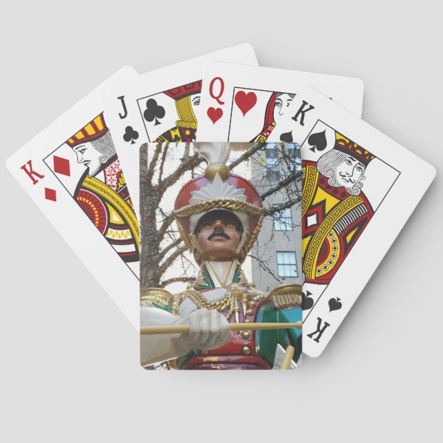 Baraja De Cartas Navidades en Rockefeller - Soldado de juguetes - N (Reverso)