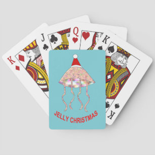 Baraja De Cartas Navidades Fiesta Jellyfish