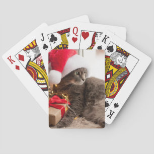 Baraja De Cartas Navidades fotográficos personalizados Jugando La C