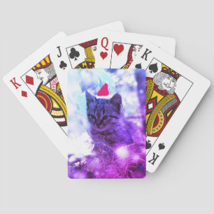 Baraja De Cartas Navidades gatitos tiempo tarjetas de reproducción