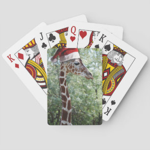 Baraja De Cartas Navidades Giraffes