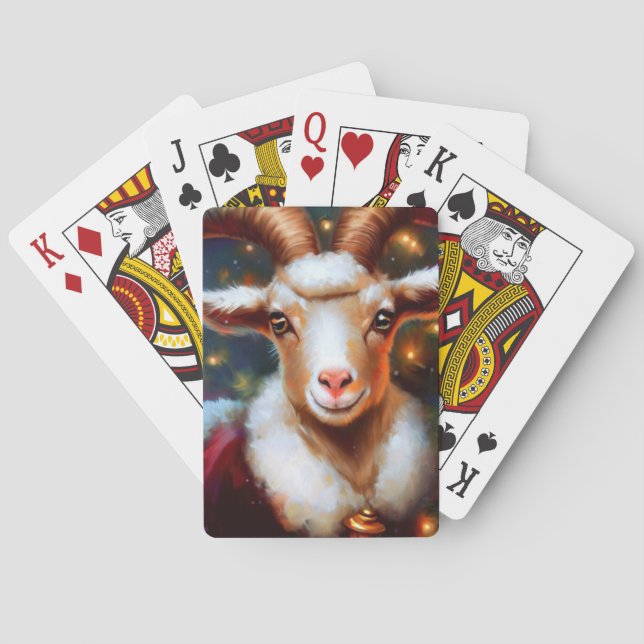 Baraja De Cartas Navidades Goat (4) (Reverso)