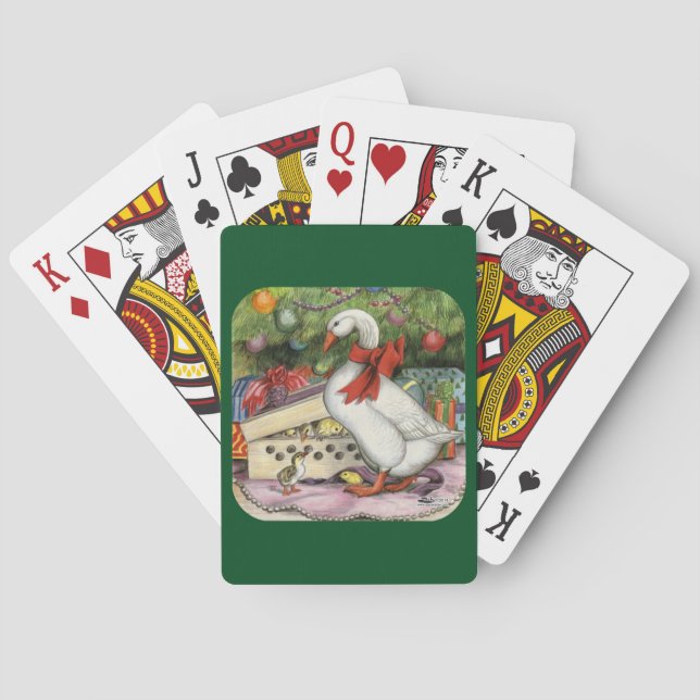 Baraja De Cartas Navidades Goose (Reverso)