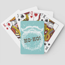 Baraja De Cartas Navidades Ho-Ho Holiday Santa Noel