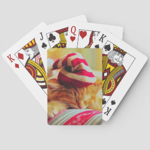 Baraja De Cartas Navidades Kitten