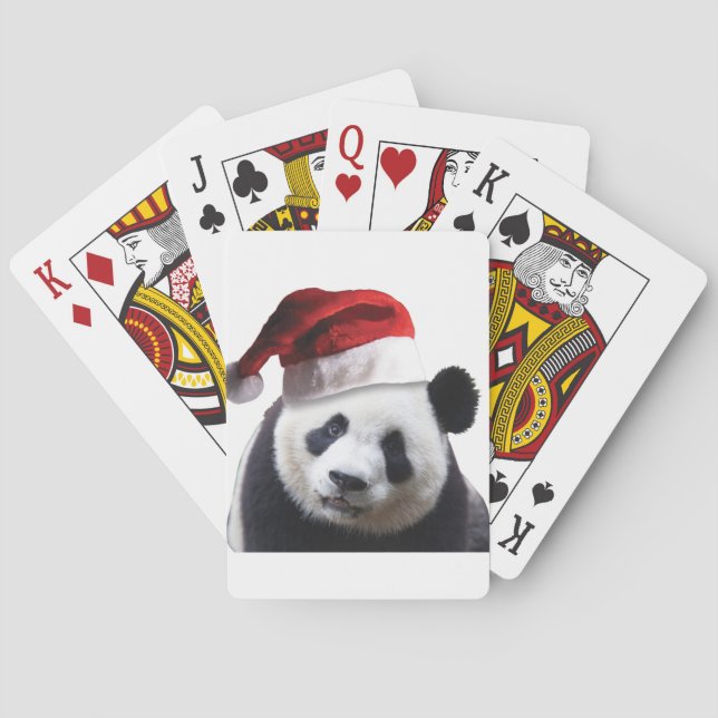 Baraja De Cartas Navidades Panda Bear (Reverso)