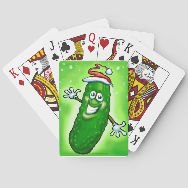 Baraja De Cartas Navidades Pickle (Reverso)