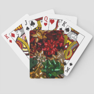 Baraja De Cartas Navidades se inclina por vacaciones festivas color