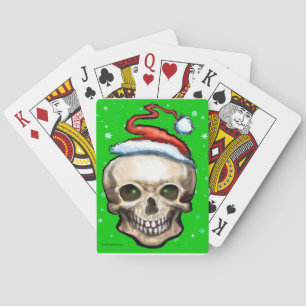 Baraja De Cartas Navidades Skull