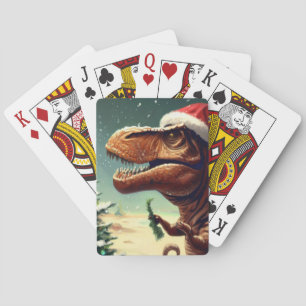 Baraja De Cartas Navidades T-Rex (4)