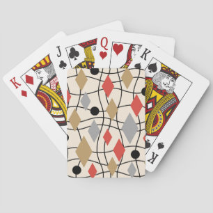 Baraja De Cartas Navidades Vintage Vegas de estilo moderno de media