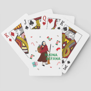 Baraja De Cartas navidades Witch buona Befana