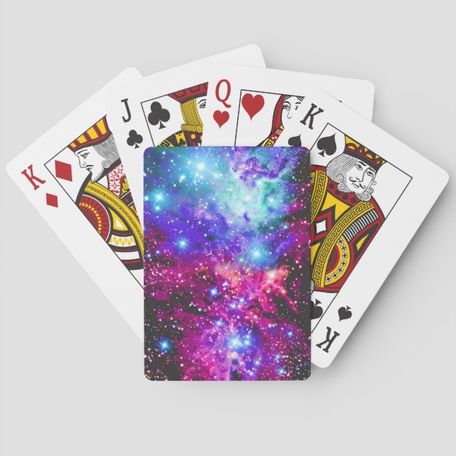 Baraja De Cartas Nebulosa (Reverso)