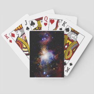 Baraja De Cartas Nebulosa colorida