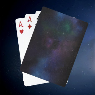 Baraja De Cartas Nebulosa cósmica galaxia