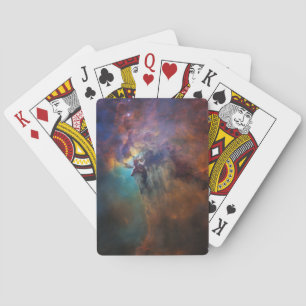 Baraja De Cartas Nebulosa laguna (imagen espacial astronómica) (Uni