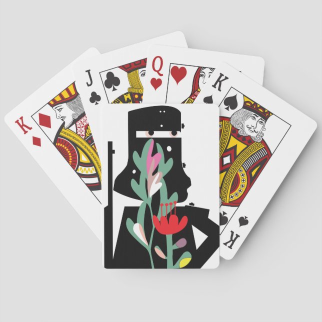 Baraja De Cartas Ned Kelly, el último guardabosques (Reverso)