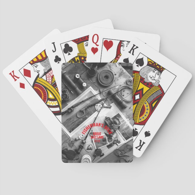 Baraja de Cartas Negras y Blancas Fisherman’s Deck (Reverso)