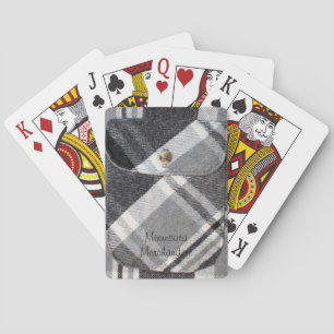 Baraja De Cartas Negro y blanco