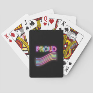 Baraja De Cartas Neon Proud