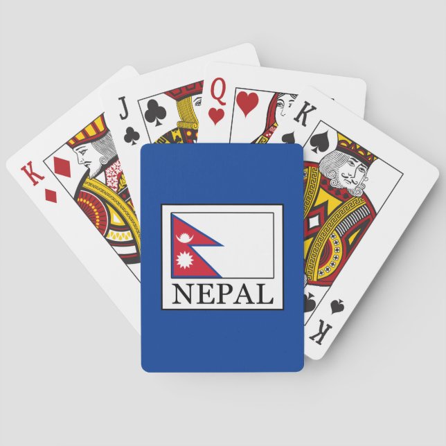 Baraja De Cartas Nepal (Reverso)