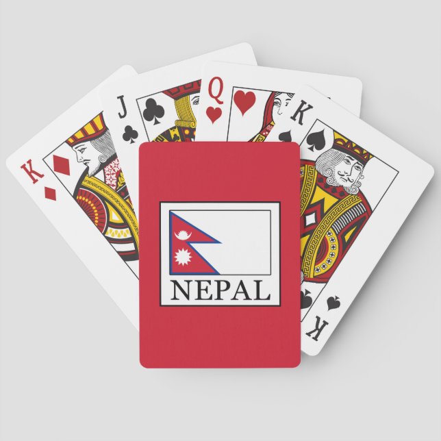 Baraja De Cartas Nepal (Reverso)