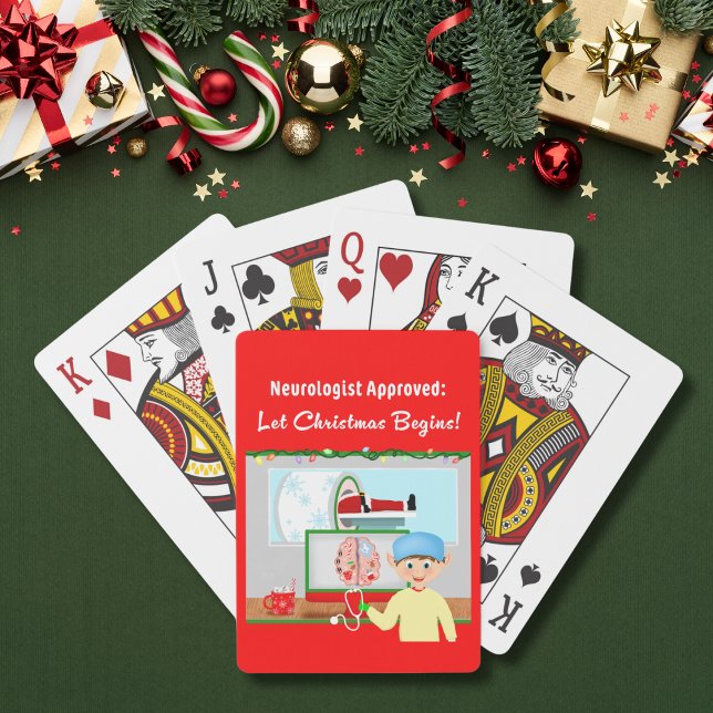 Baraja De Cartas Neuroólogo aprobado: Navidades empiezan a recibir  (Subido por el creador)