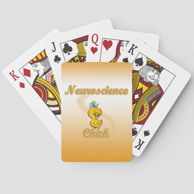 Baraja De Cartas Neuroscience Chick (Reverso)