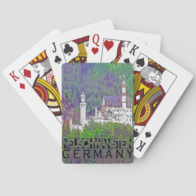 Baraja De Cartas Neuschwanstein (Reverso)