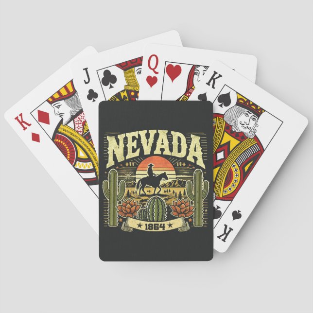 Baraja De Cartas Nevada (Reverso)