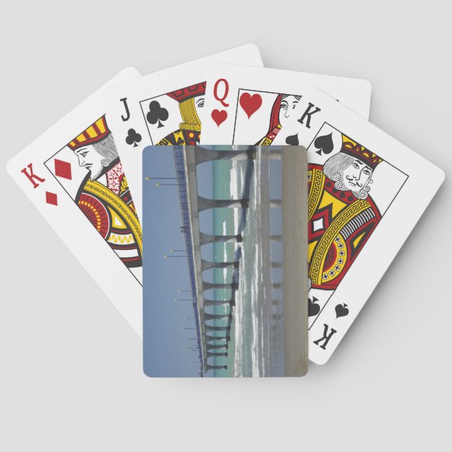 Baraja De Cartas New Brighton Pier, Christchurch (Reverso)