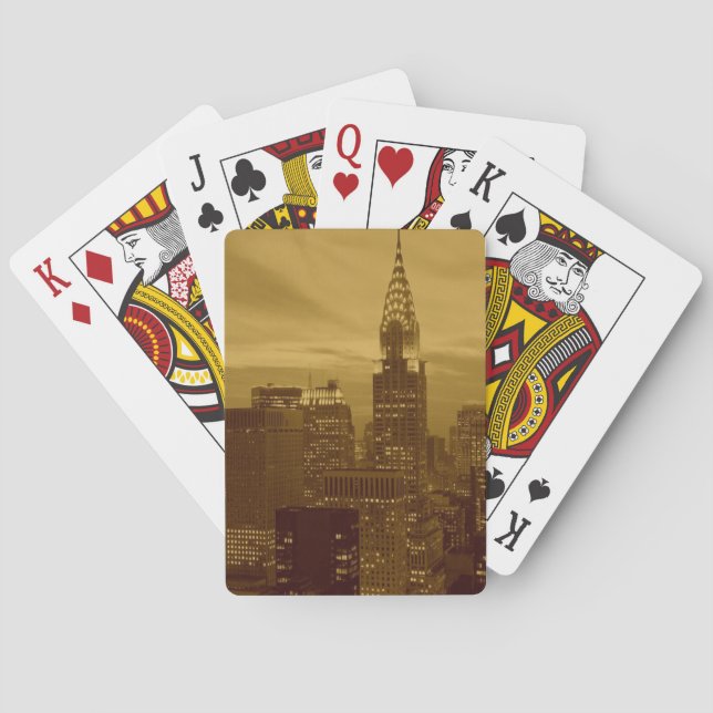 Baraja De Cartas New York Manhattan (Reverso)
