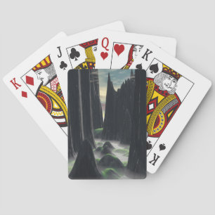 Baraja De Cartas Niebla nocturna