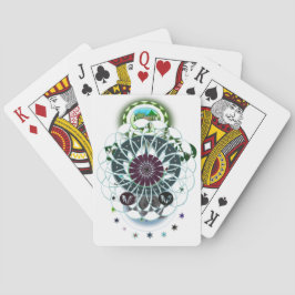 Baraja De Cartas Nieve de las tarjetas de reproducción clásicas