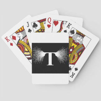 Baraja De Cartas Nikola Tesla - bobina de Tesla - relámpago