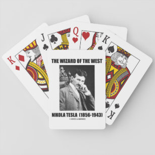 Baraja De Cartas Nikola Tesla El Mago De Occidente