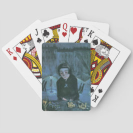 Baraja De Cartas Niña de Flor Canalizada (por Walter Gramatté)