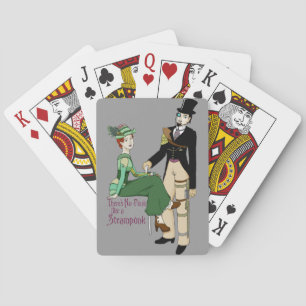 Baraja De Cartas Ningún Punk como un Steampunk