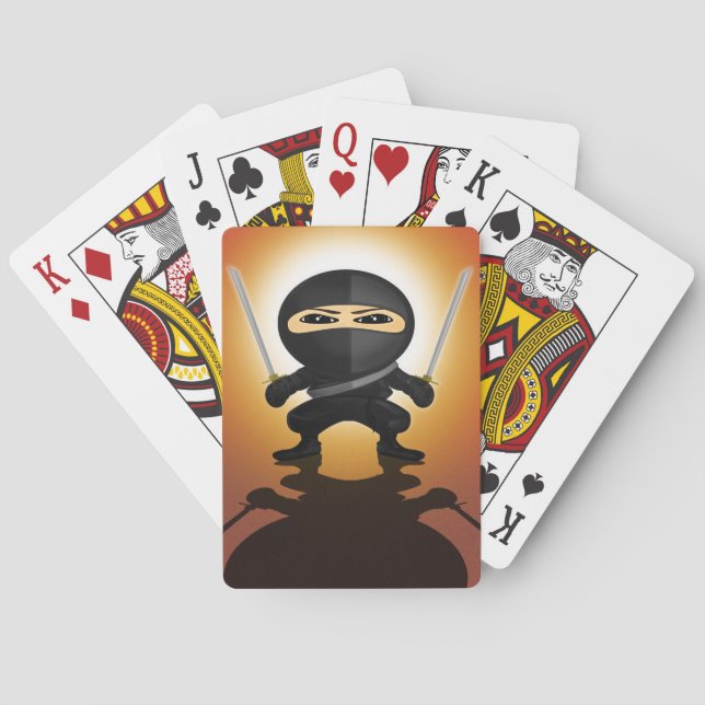 Baraja De Cartas Ninja Boy (Reverso)