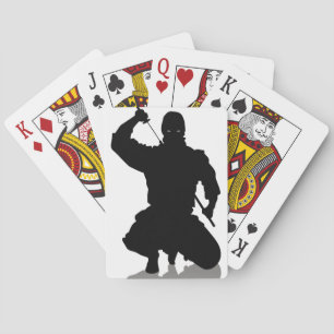 Baraja De Cartas Ninja con espada